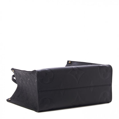 Louis Vuitton Empreinte Monogram Giant Onthego MM Black 4 of 8