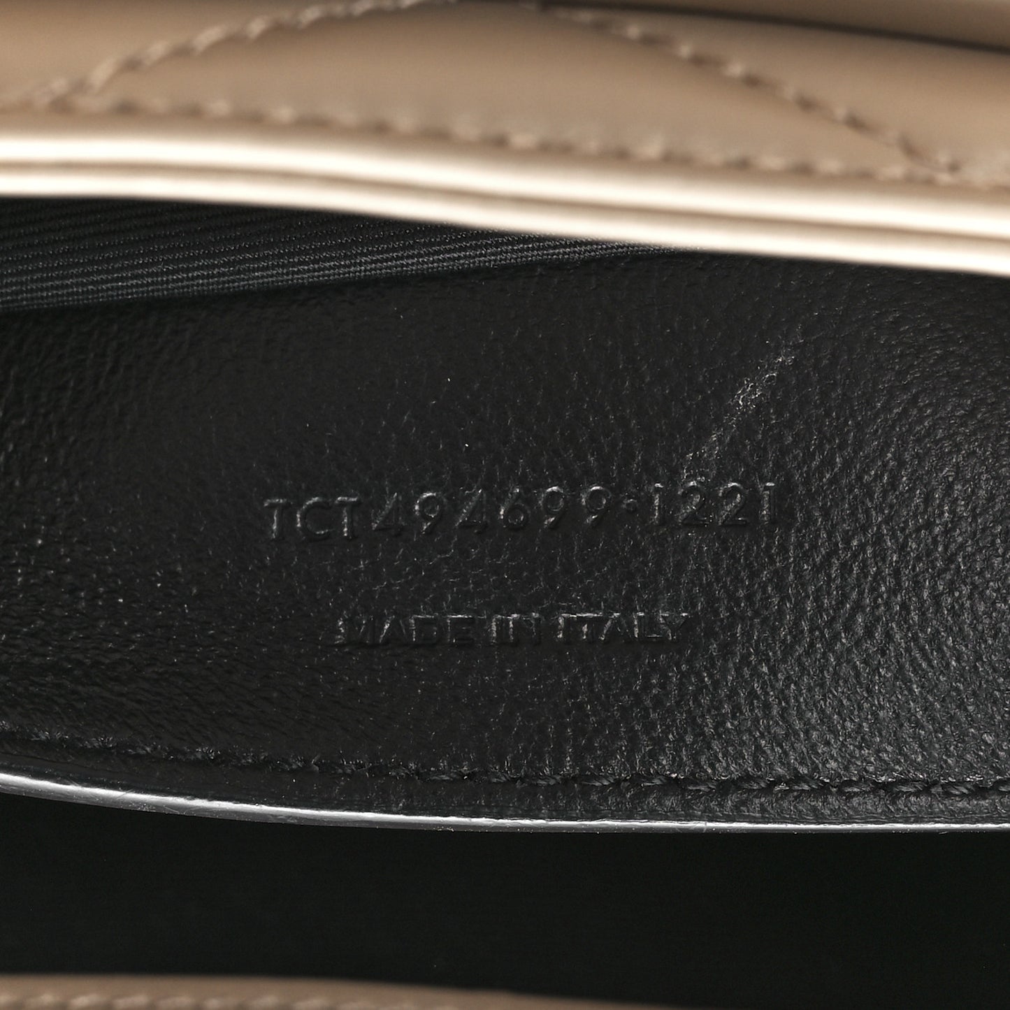 Calfskin Y Quilted Monogram Small Loulou Chain Satchel Dark Beige