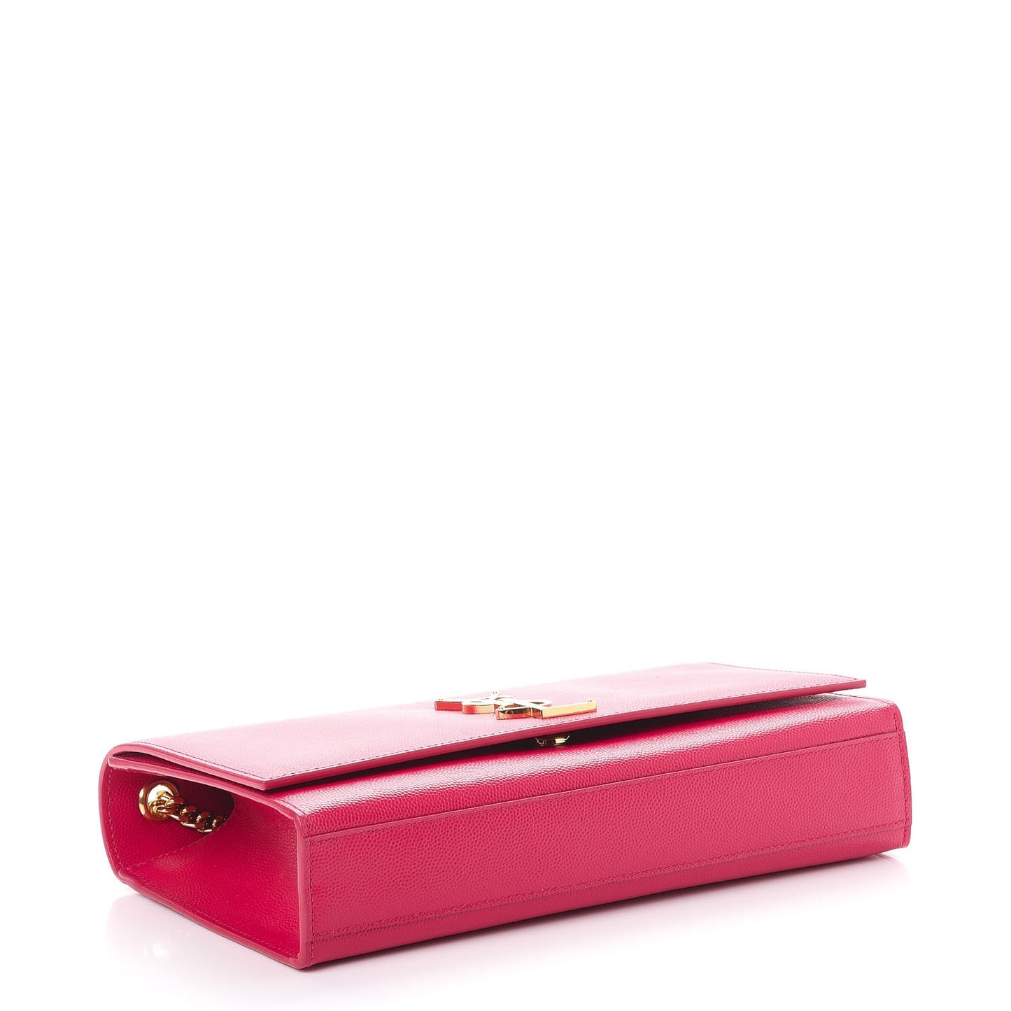 Grain De Poudre Medium Monogram Kate Satchel Lipstick Fuchsia