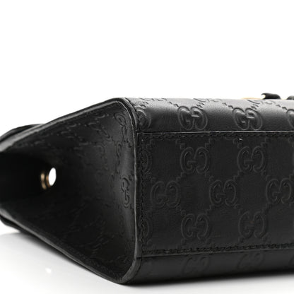 Gucci Microguccissima Medium Emily Chain Shoulder Bag Black 9 of 14