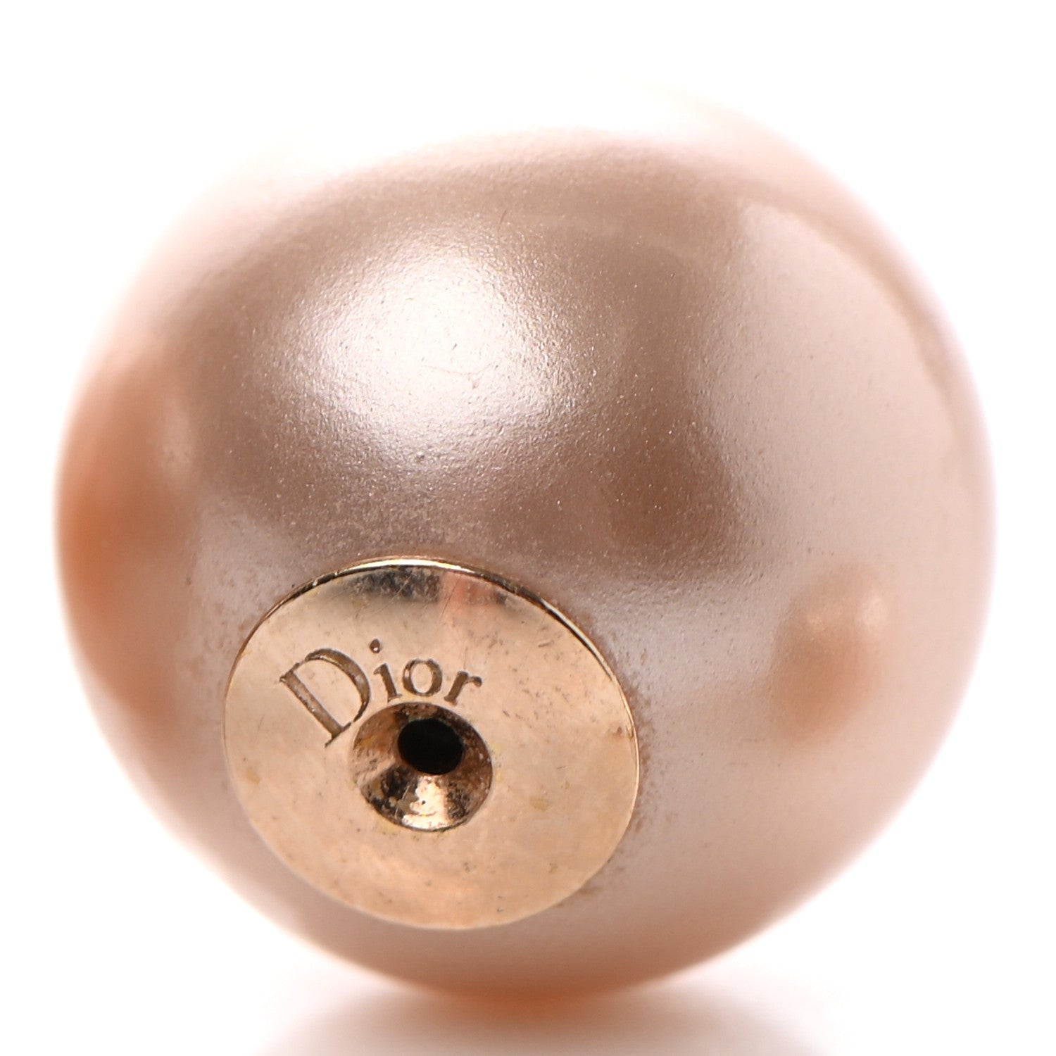 Christian Dior Pearl Mise En Dior Tribal Earrings Pink 4 of 4