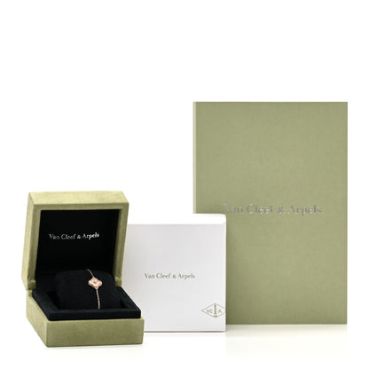 Van Cleef & Arpels 18K Rose Gold Sweet Alhambra Bracelet 4 of 4