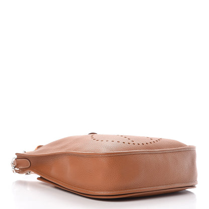 Hermes Taurillon Clemence Evelyne III GM Gold 4 of 9