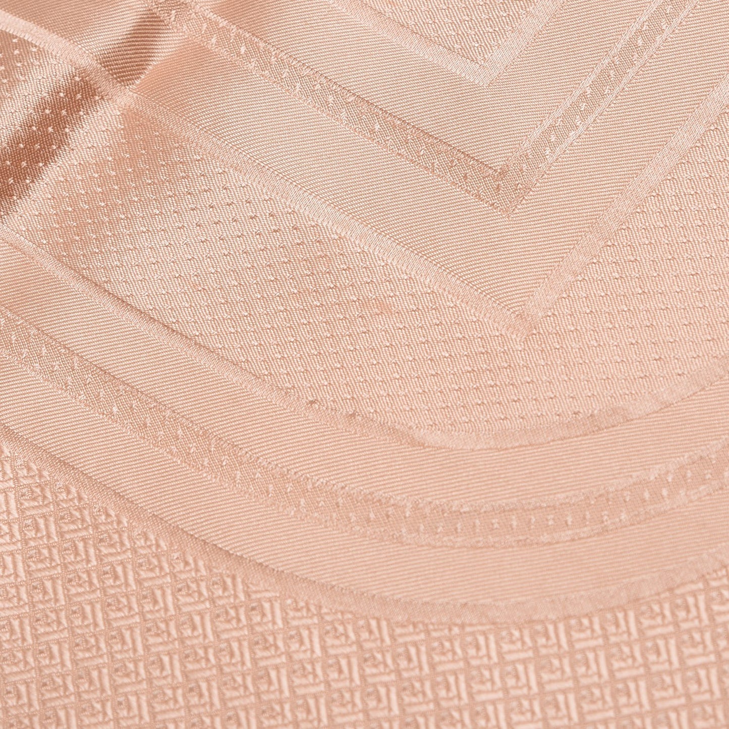 Silk Quadrige Scarf 90 Poudre