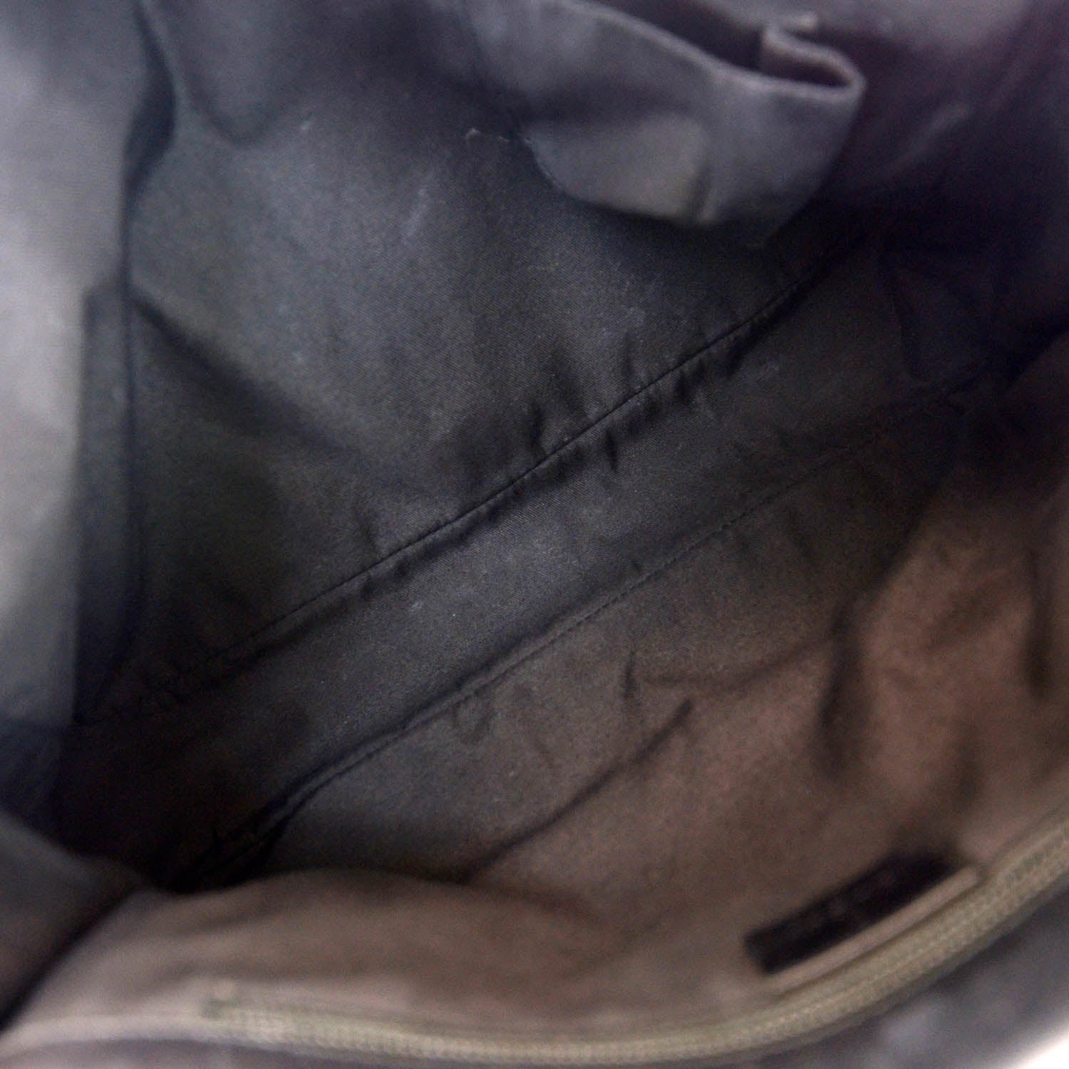 Gucci Guccissima Flap Messenger Bag Black 9 of 9