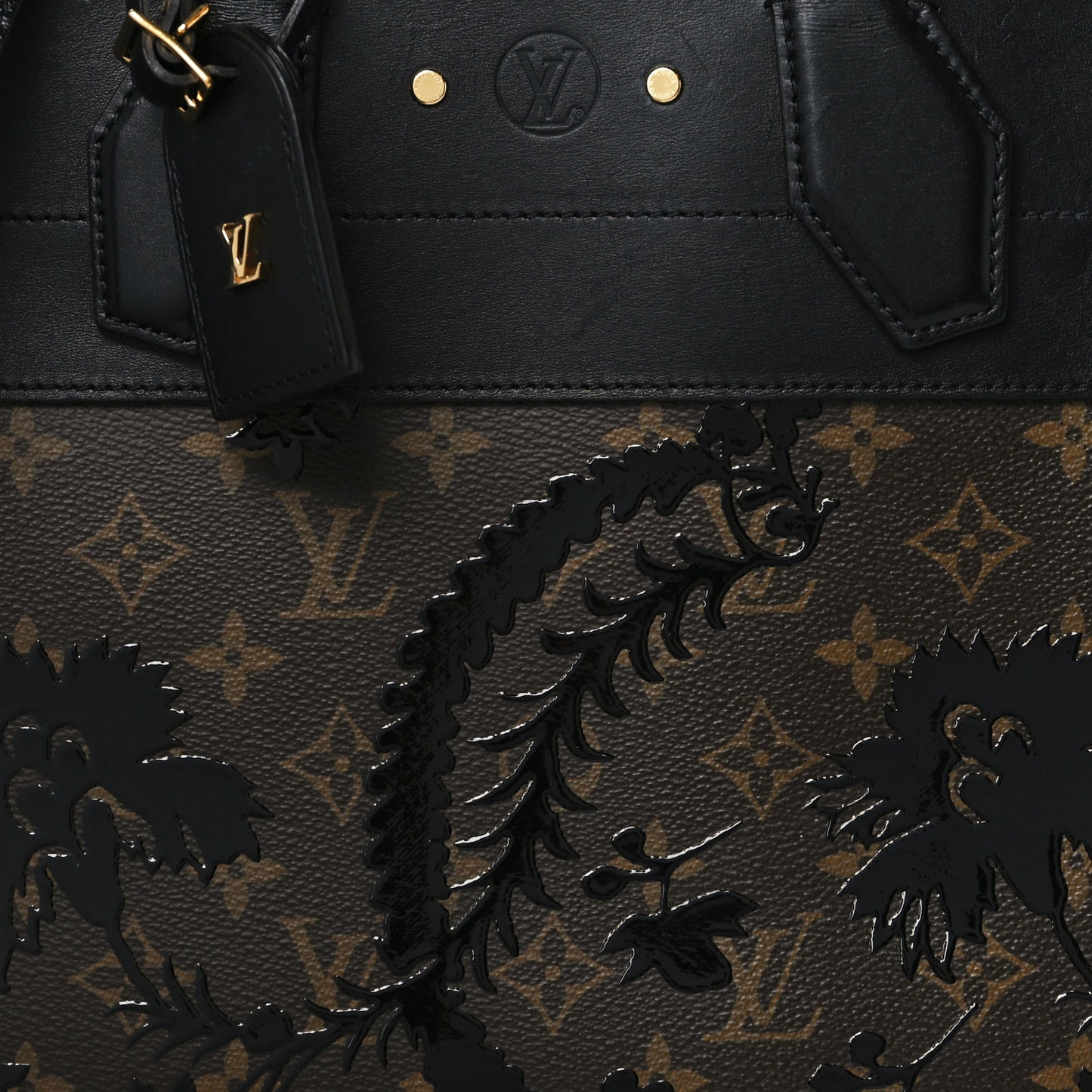 Calfskin Monogram Blossom City Steamer MM