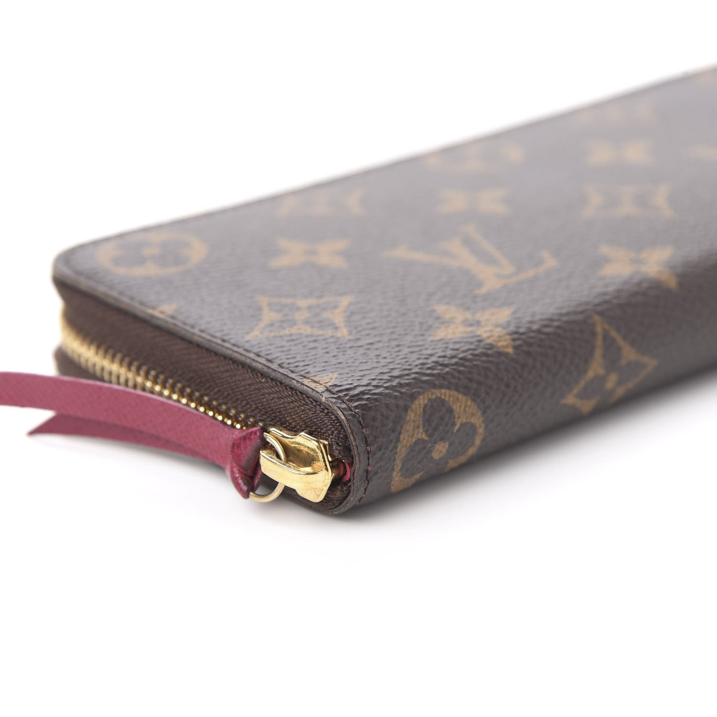 Monogram Clemence Wallet Fuchsia