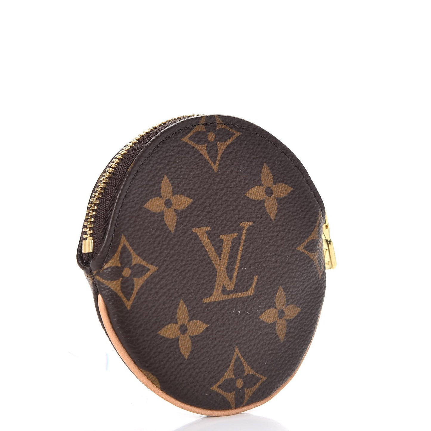 Monogram Round Coin Purse