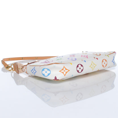 Louis Vuitton Monogram Multicolor Pochette Accessories White 4 of 8