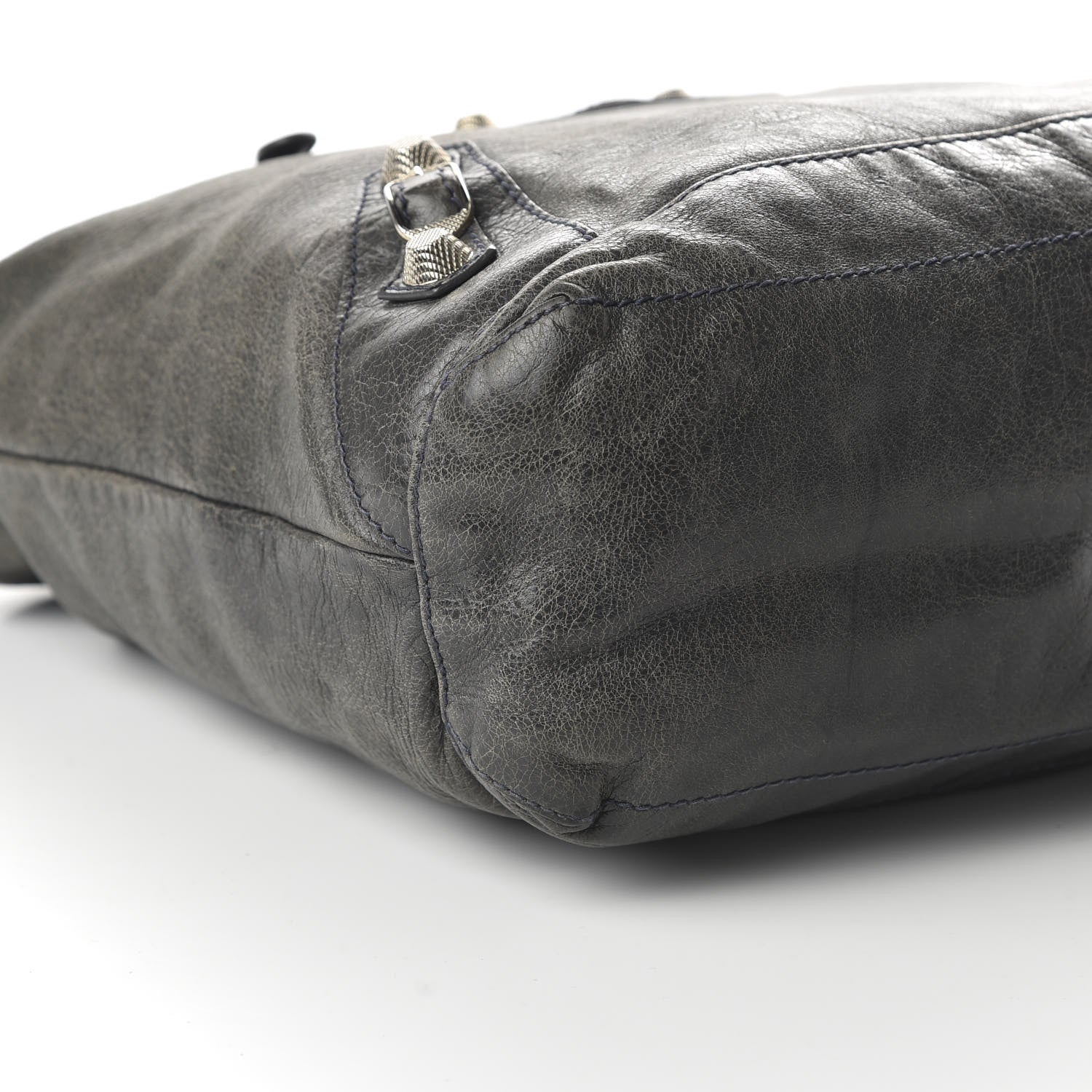 Balenciaga Agneau Giant 21 Silver Hardware Day Hobo Anthracite 6 of 10