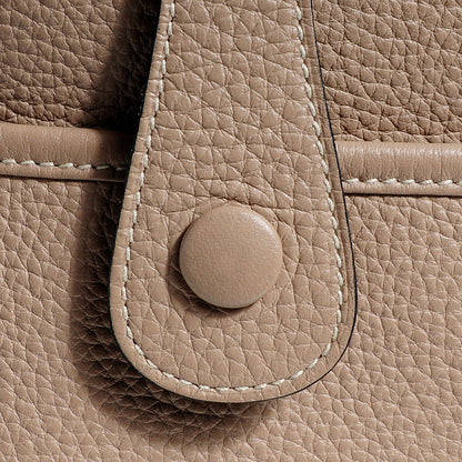 Hermes Taurillon Clemence Evelyne III GM Gris Tourterelle 8 of 15