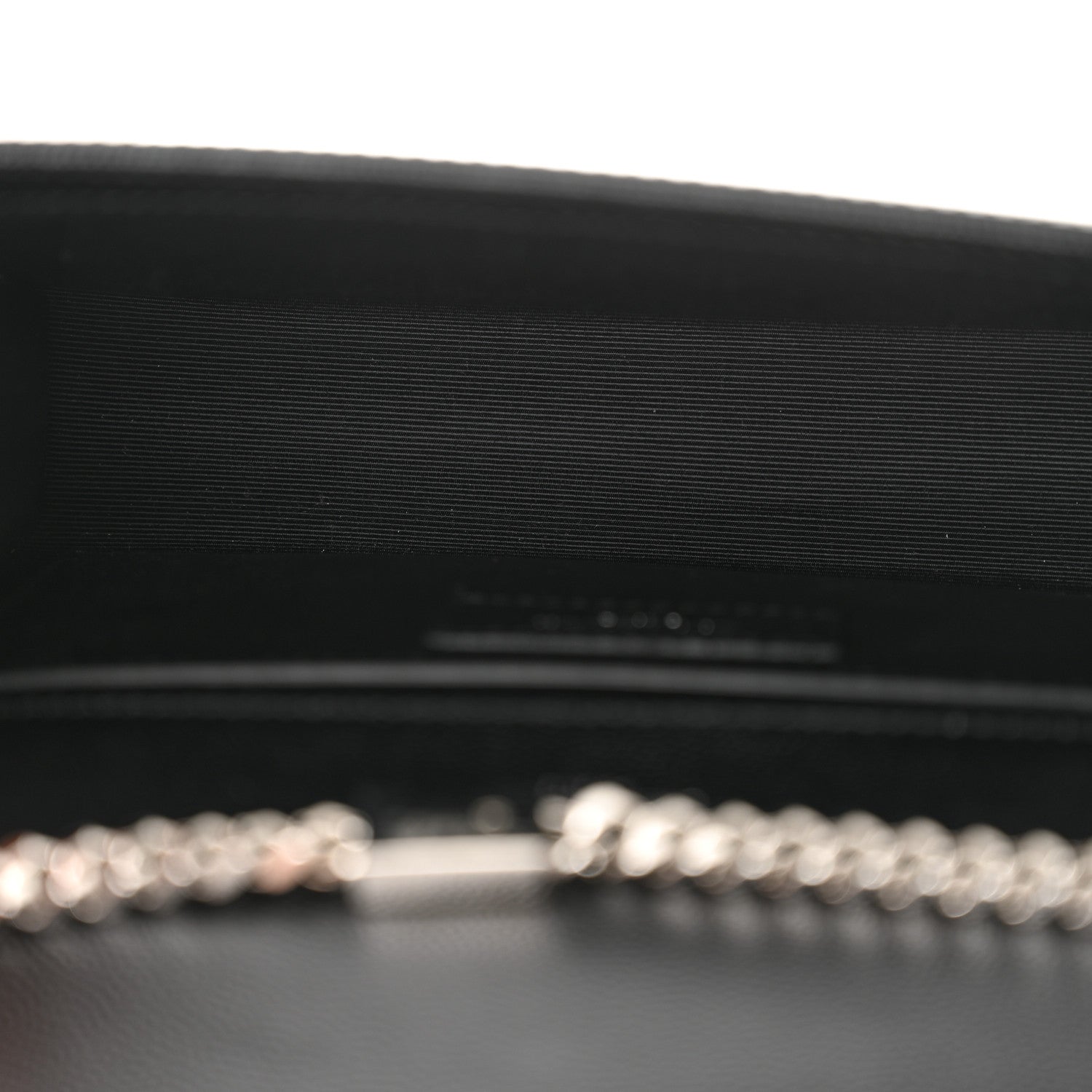Saint Laurent Grain De Poudre Small Monogram Kate Satchel Black 5 of 10