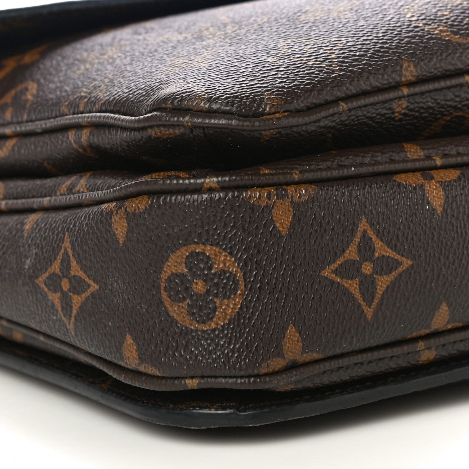Louis Vuitton Monogram Braided Pochette Metis Coquelicot 8 of 15