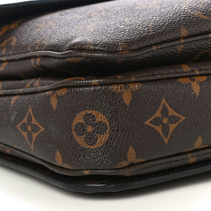 Louis Vuitton Monogram Braided Pochette Metis Coquelicot 8 of 15