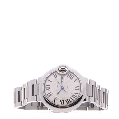 Cartier Stainless Steel 33mm Ballon Bleu De Automatic Watch 3 of 11
