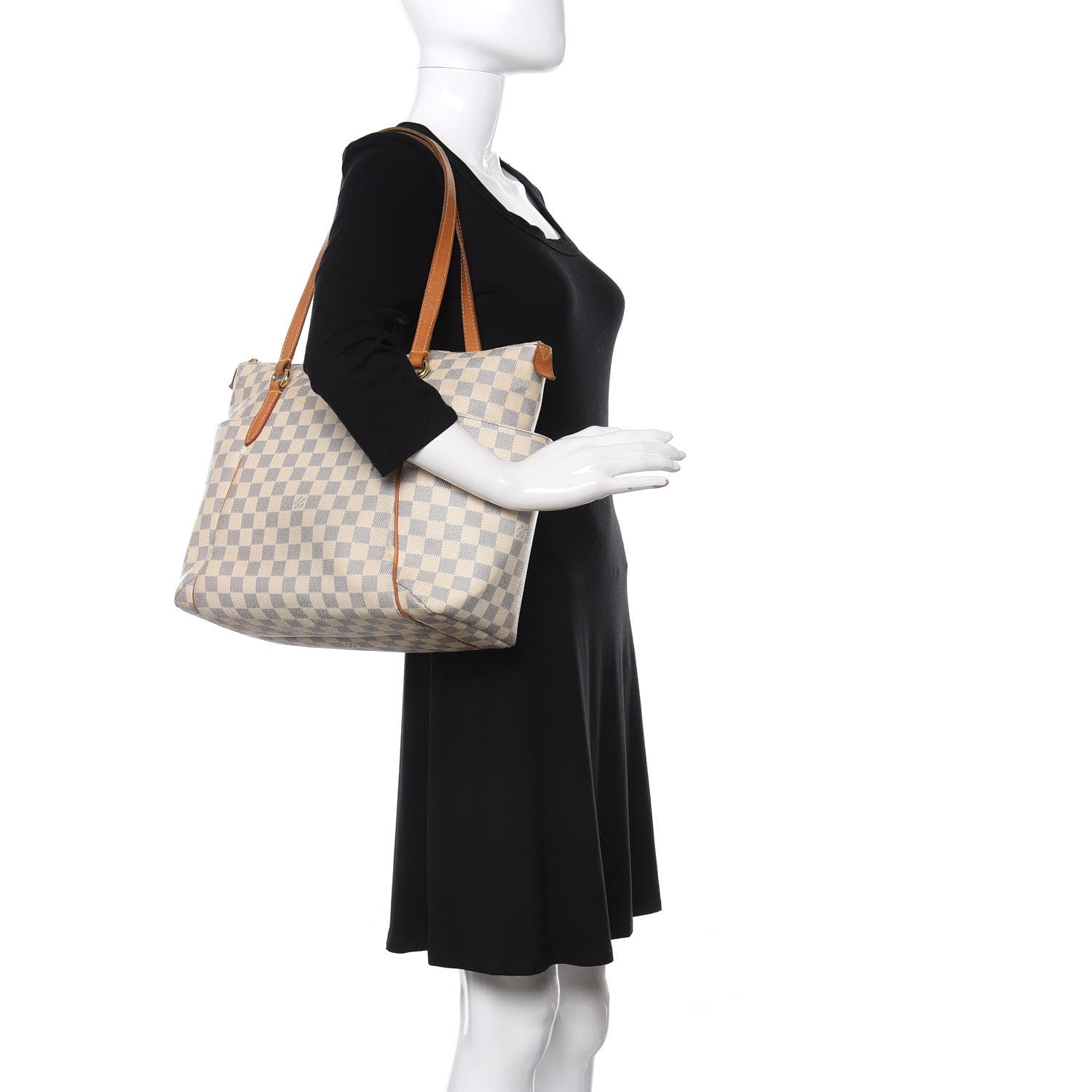 Louis Vuitton Damier Azur Totally MM 2 of 10
