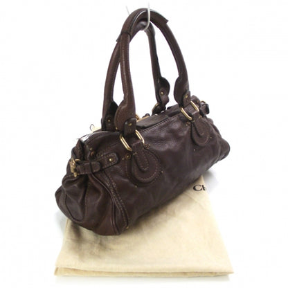 Chloe Leather Paddington Satchel Brown 3 of 17