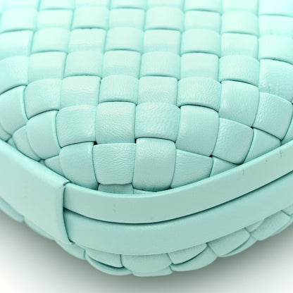 Bottega Veneta Nappa Intrecciato Knot Clutch Siren 9 of 9