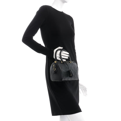 Louis Vuitton Empreinte Speedy Bandouliere 20 NM Black 3 of 8