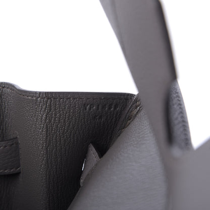 Hermes Togo Birkin 35 Etain 9 of 10