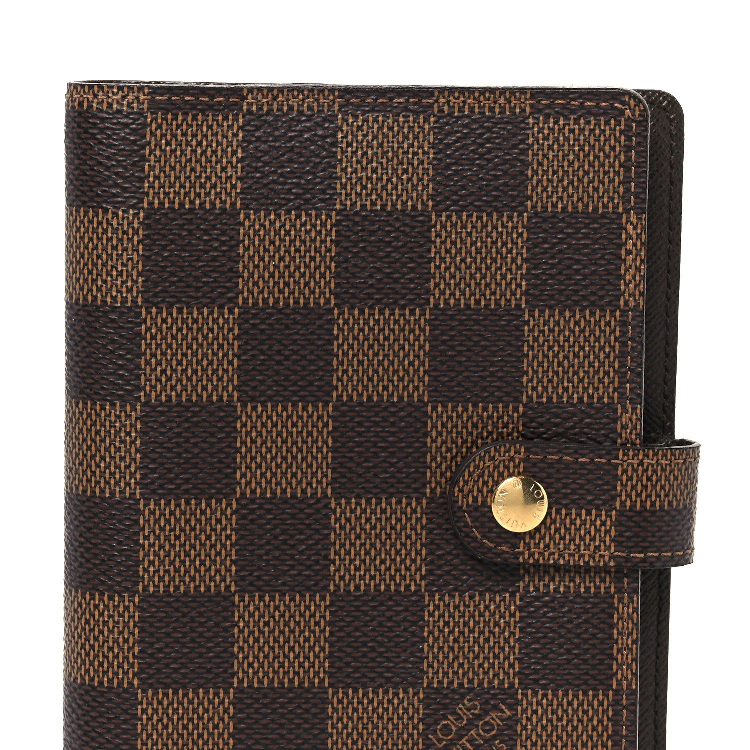 Louis Vuitton Damier Ebene Small Ring Agenda Cover 8 of 9