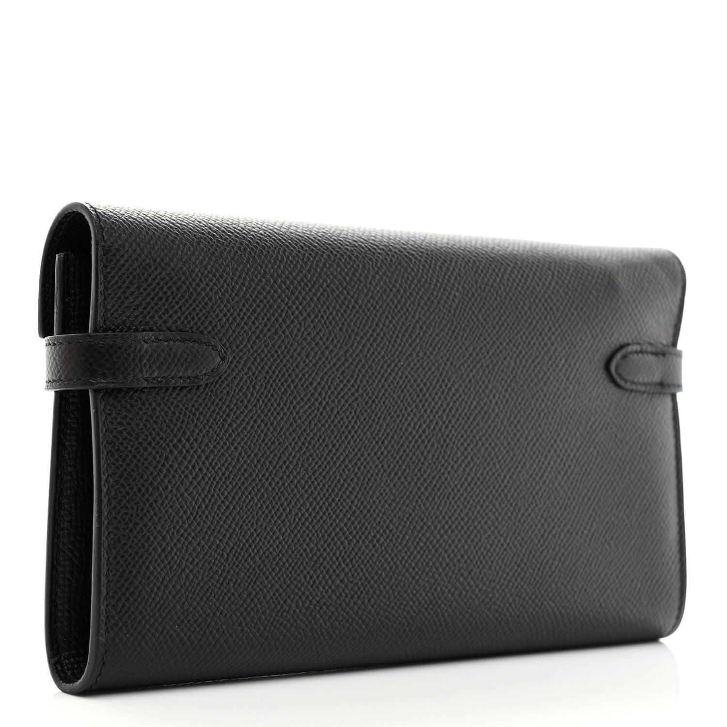 Hermes Epsom Kelly Longue Wallet Black 3 of 8