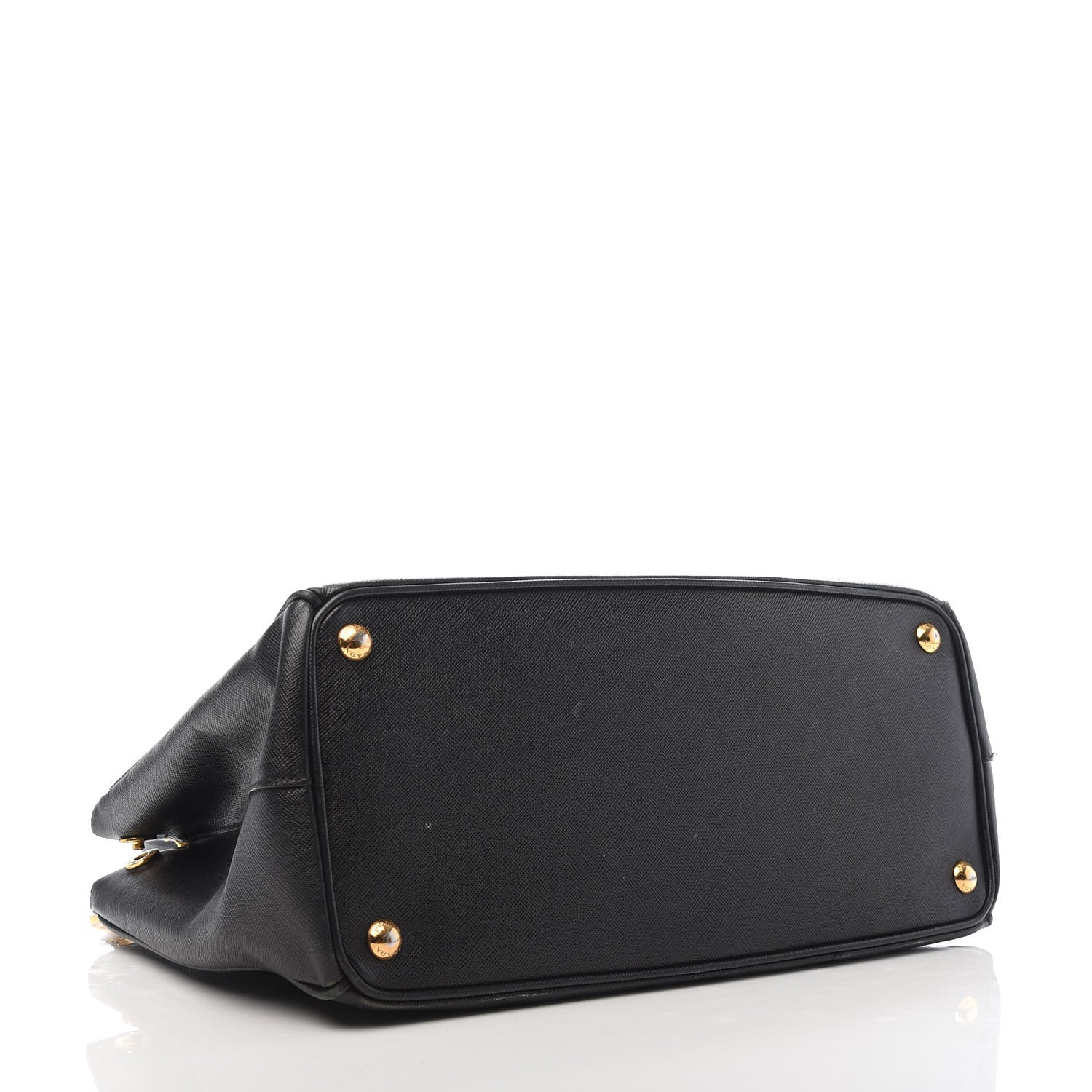 Prada Saffiano Large Galleria Double Zip Tote Black 4 of 9