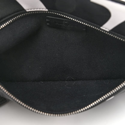 Valentino Garavani Calfskin Logo Belt Bag Black White 5 of 10