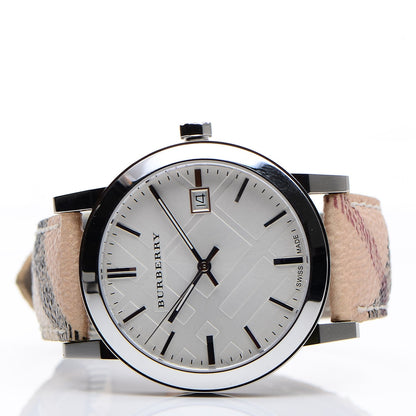 Burberry Stainless Steel Calfskin 38mm The City Quartz Watch BU9025 2 of 5