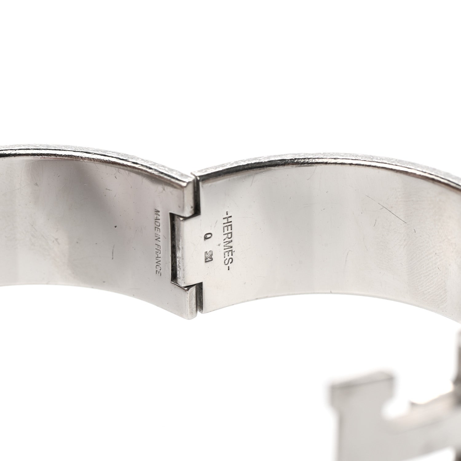 Hermes Enamel Wide Clic Clac H Bracelet PM Bleu Royal 4 of 5