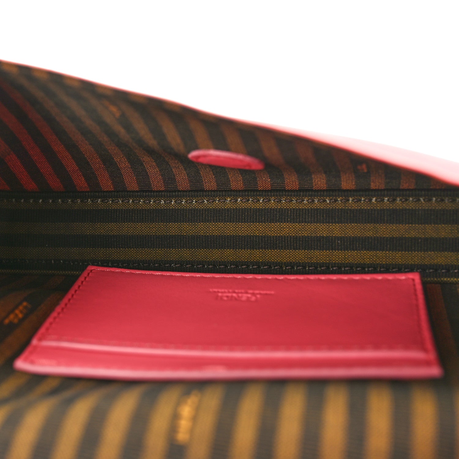 Fendi Silk Satin Phone Baguette Pink Dalia 5 of 9