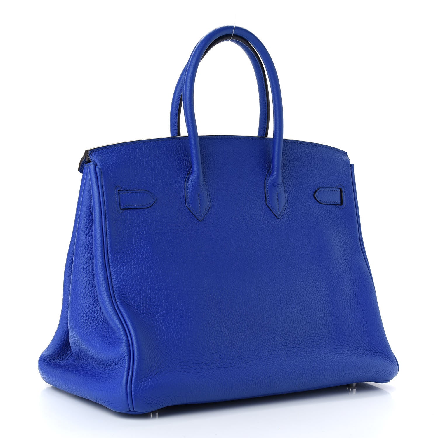 Hermes Togo Birkin 35 Bleu Electrique 2 of 8