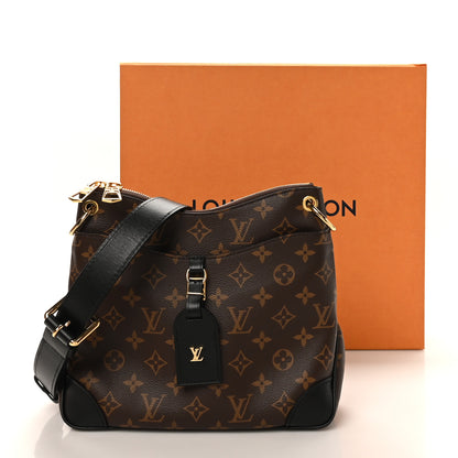 Louis Vuitton Monogram Odeon PM Black 10 of 10