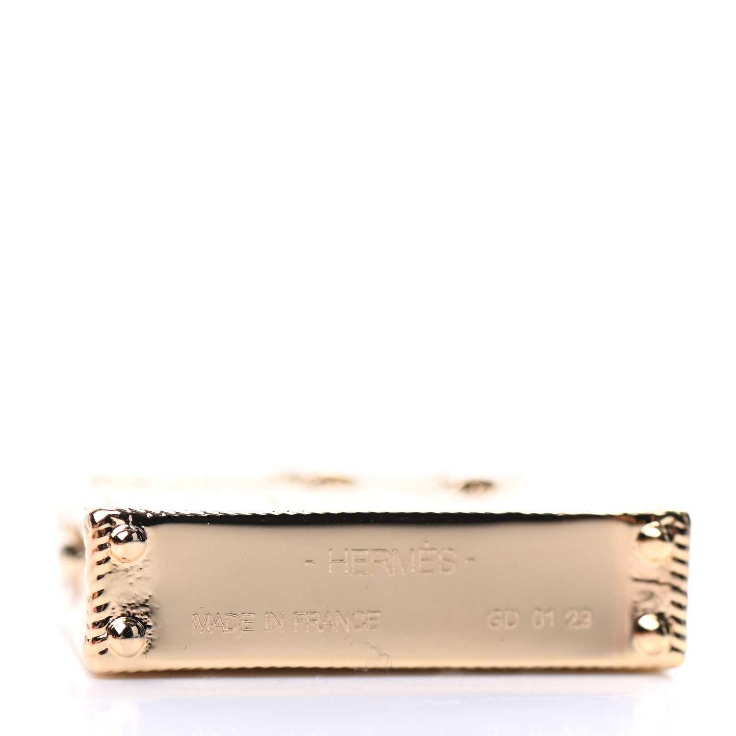 Hermes Permabrass Kelly Curiosite Charm 4 of 5