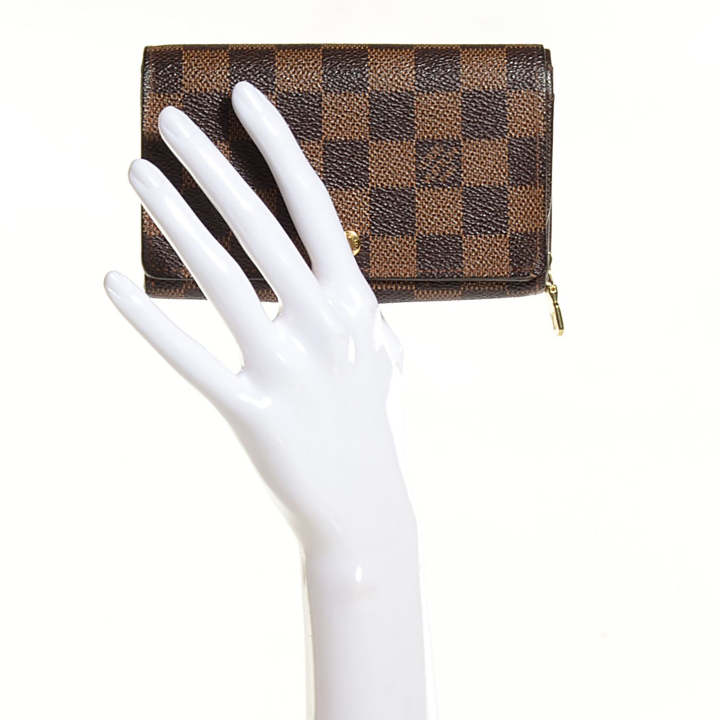 Damier Ebene Porte-Monnaie Billets Tresor Wallet