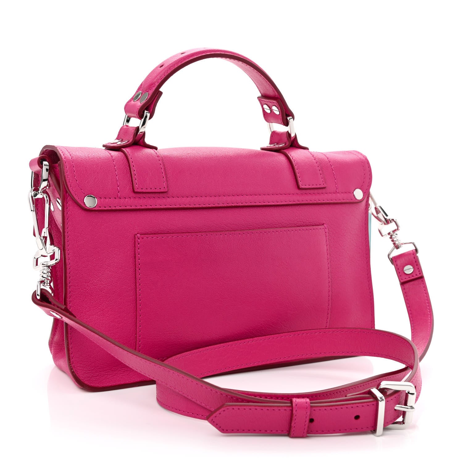 Proenza Schouler Lambskin Tiny PS1 Satchel Fleur de Lys 3 of 10