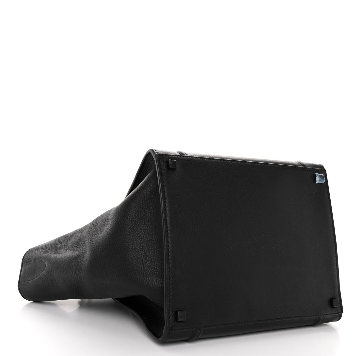 Supple Calfskin Medium Phantom Luggage Black