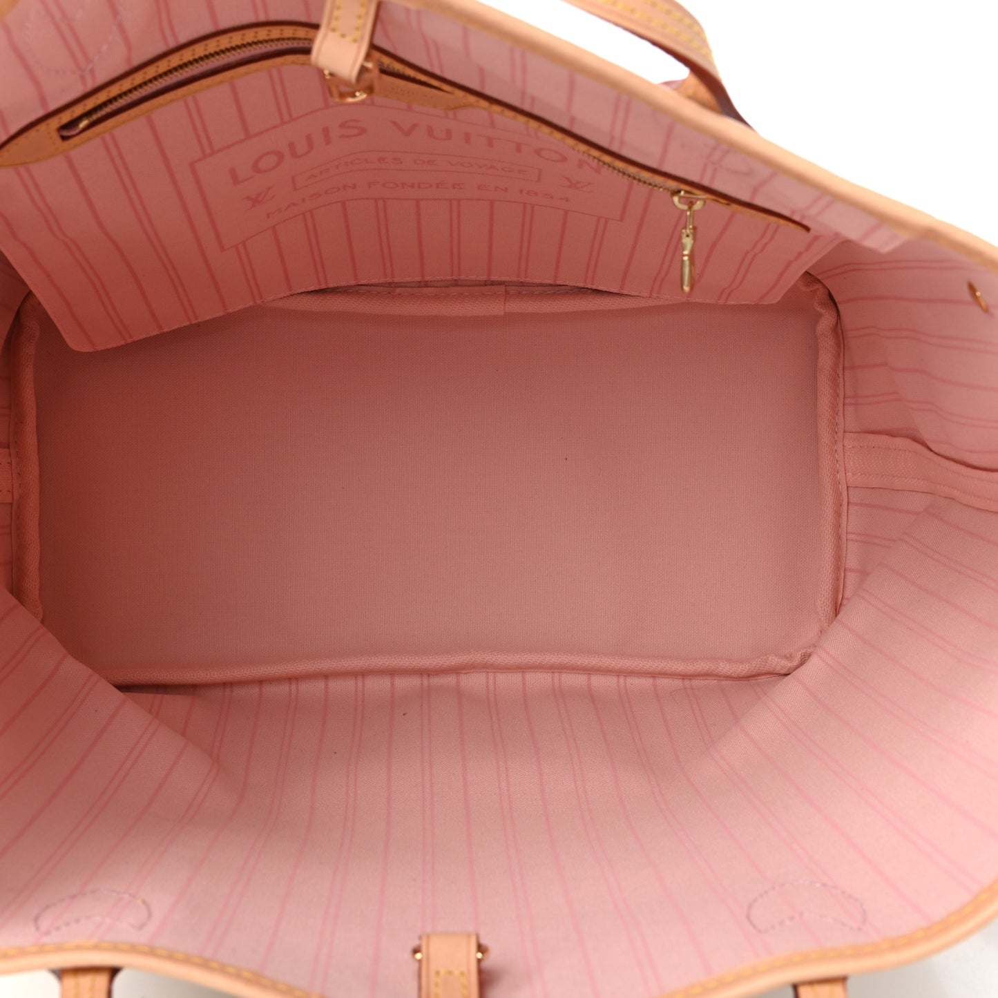 Damier Azur Neo Neverfull MM Rose Ballerine