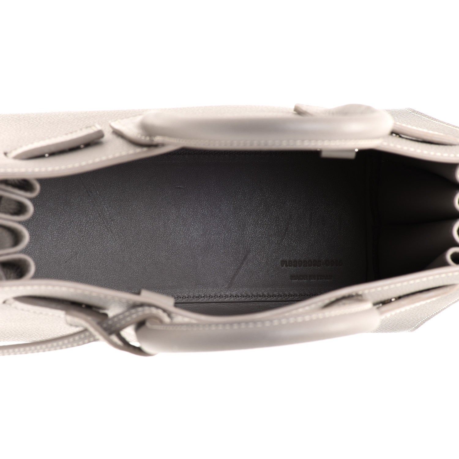 Saint Laurent Grained Calfskin Nano Sac De Jour Fog 4 of 9