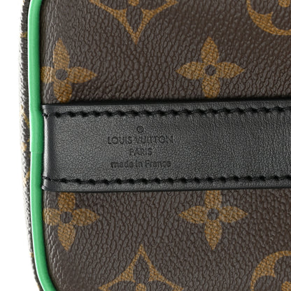 Louis Vuitton Monogram Macassar Keepall Bandouliere 25 Minty Green 6 of 12