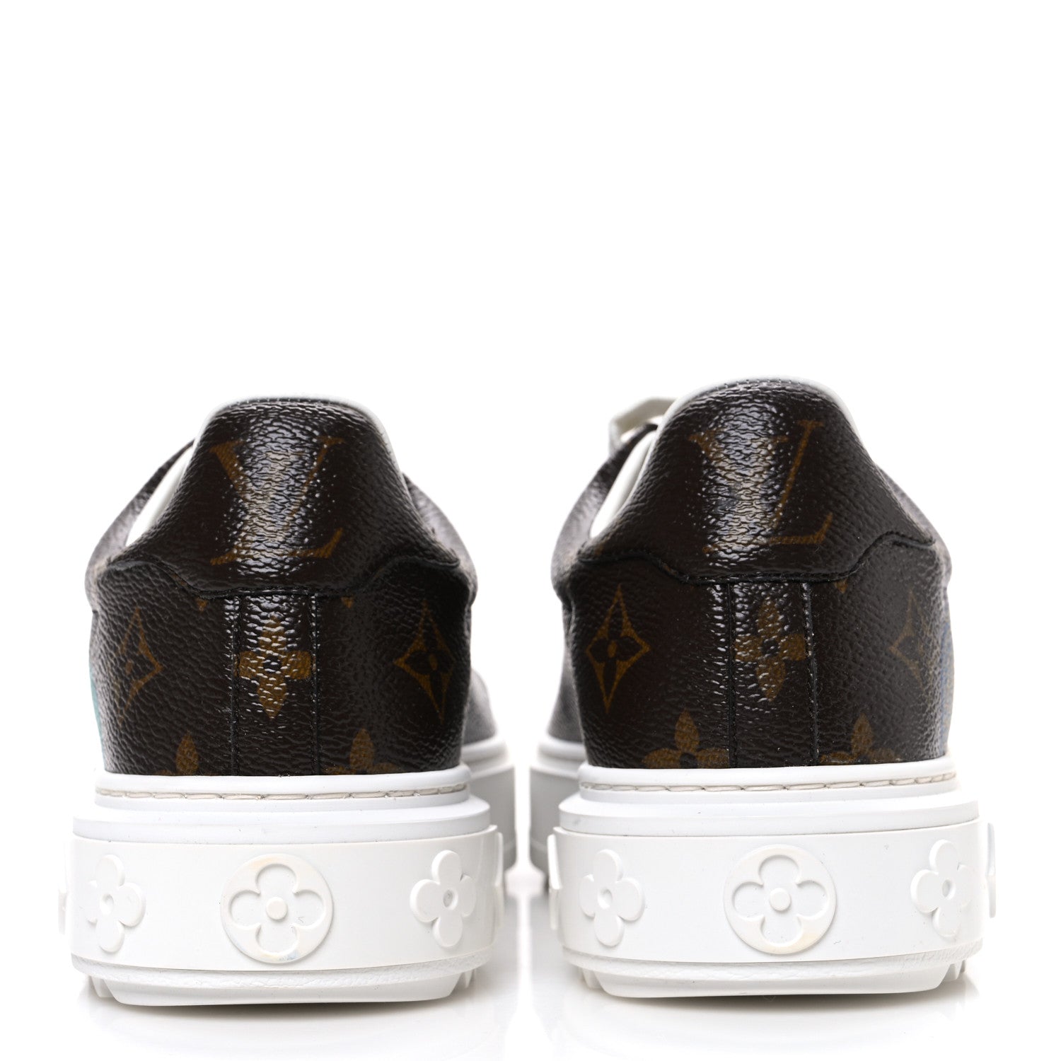 Louis Vuitton LV X YK Monogram Pumpkin Time Out Sneakers 35.5 6 of 10