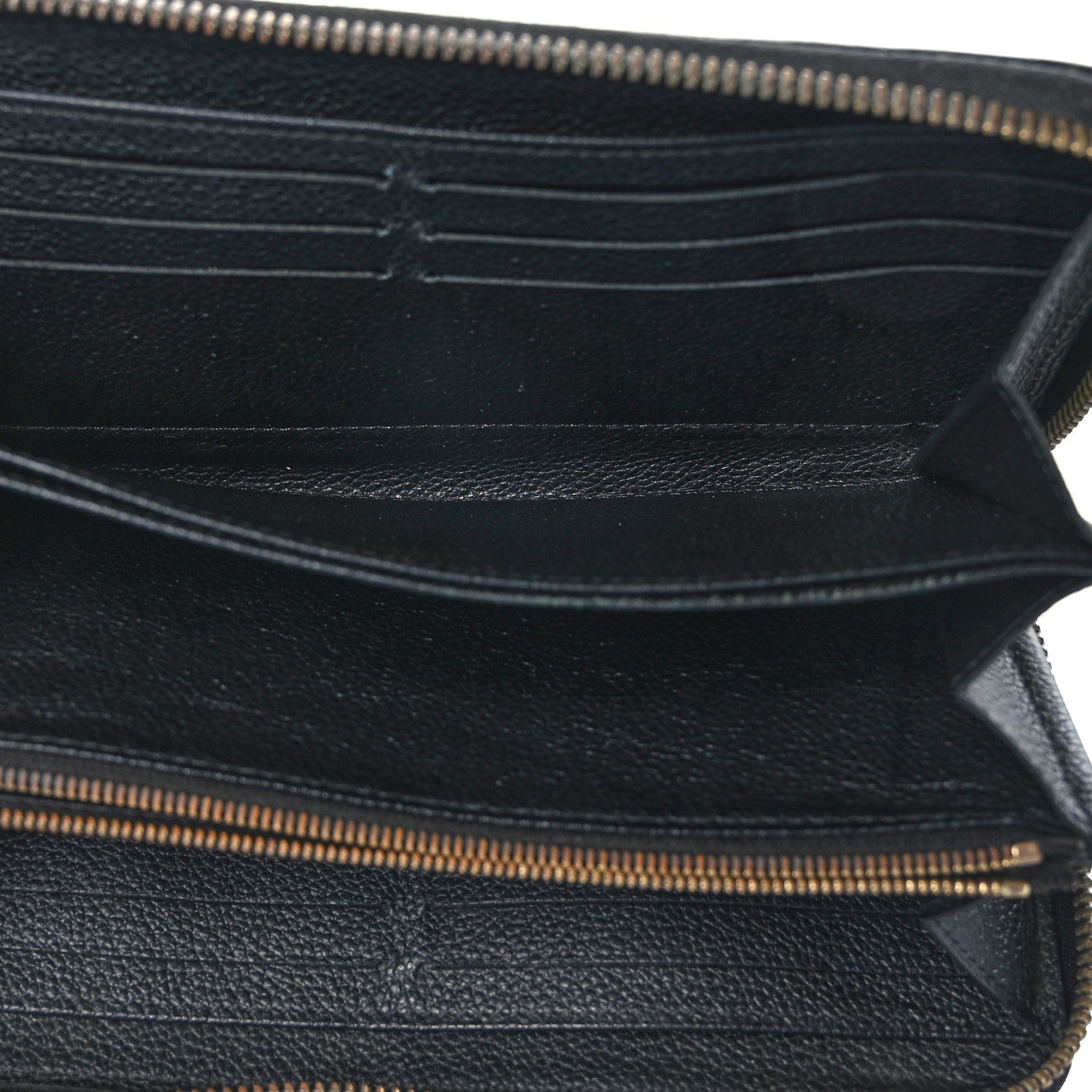 Louis Vuitton Empreinte Zippy Wallet Black 5 of 7