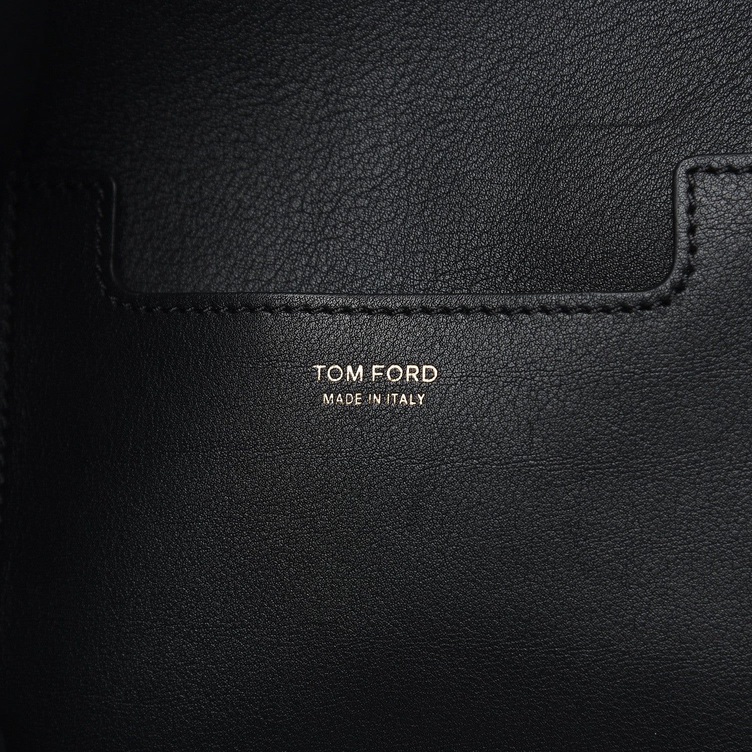 Tom Ford Soft Calfskin Edge Epson Hobo Black 6 of 9