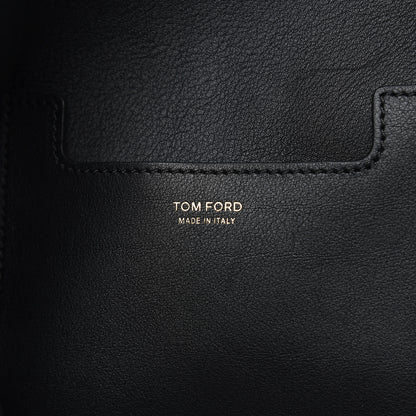 Tom Ford Soft Calfskin Edge Epson Hobo Black 6 of 9