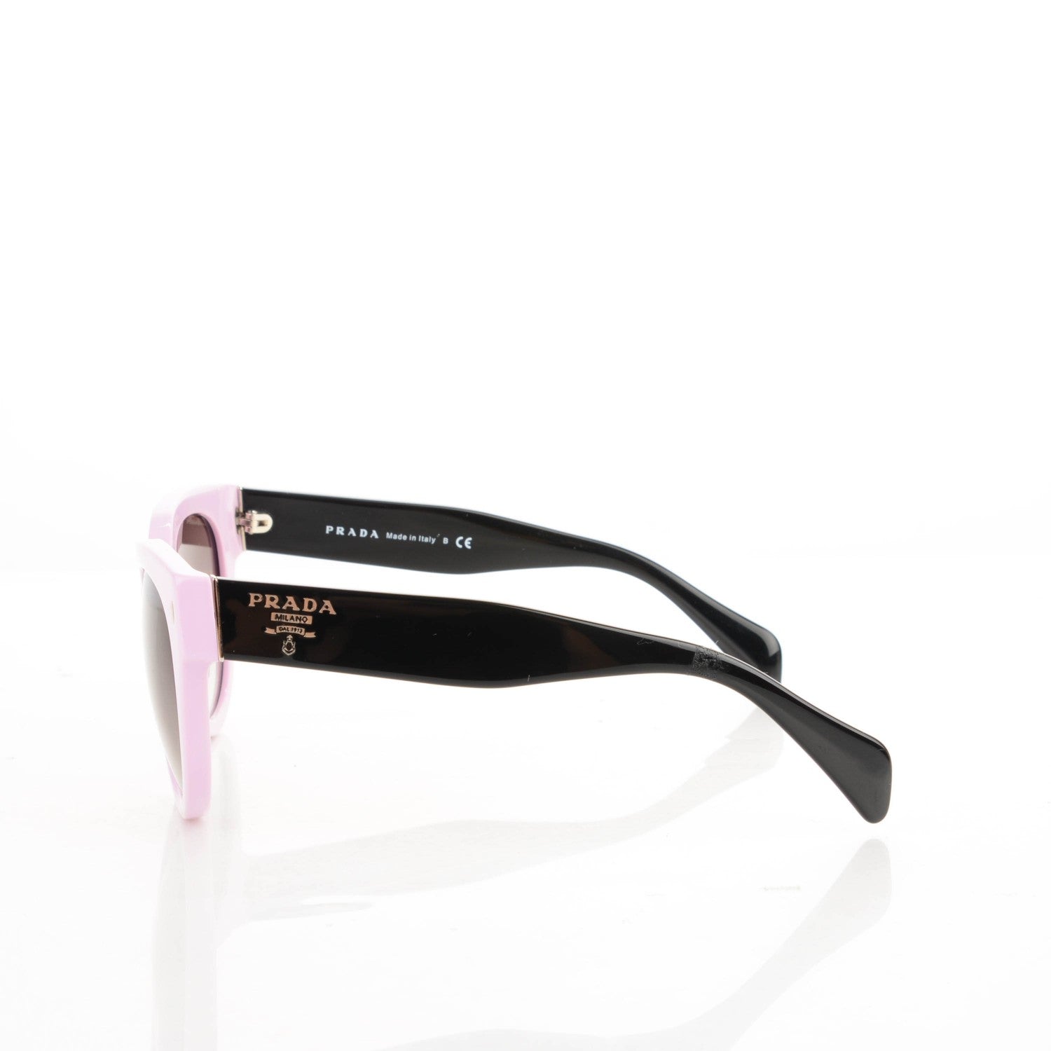 Prada Sunglasses SPR 17O Black Pink | 2 of 4