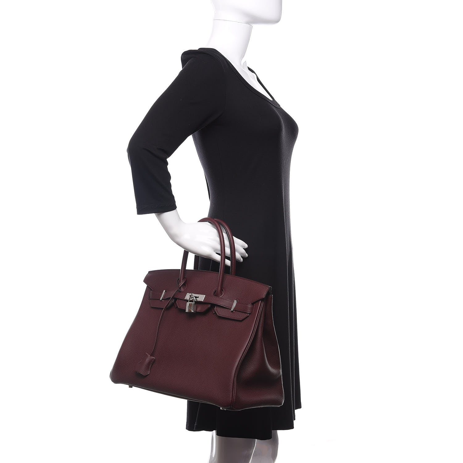 Hermes Togo Birkin 35 Bordeaux 2 of 33