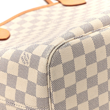 Louis Vuitton Damier Azur Neo Neverfull MM Rose Ballerine 15 of 18