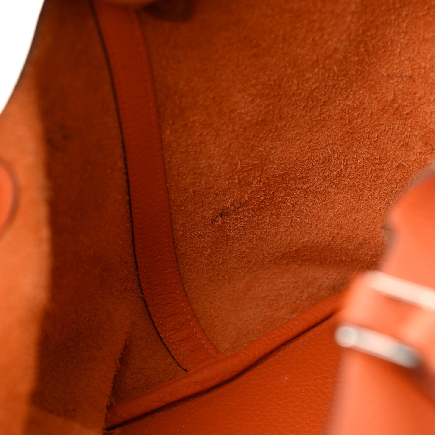 Taurillon Clemence Picotin Lock 22 MM Orange