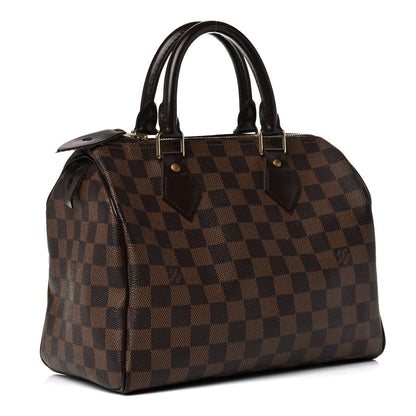 Louis Vuitton Damier Ebene Speedy 25 3 of 13