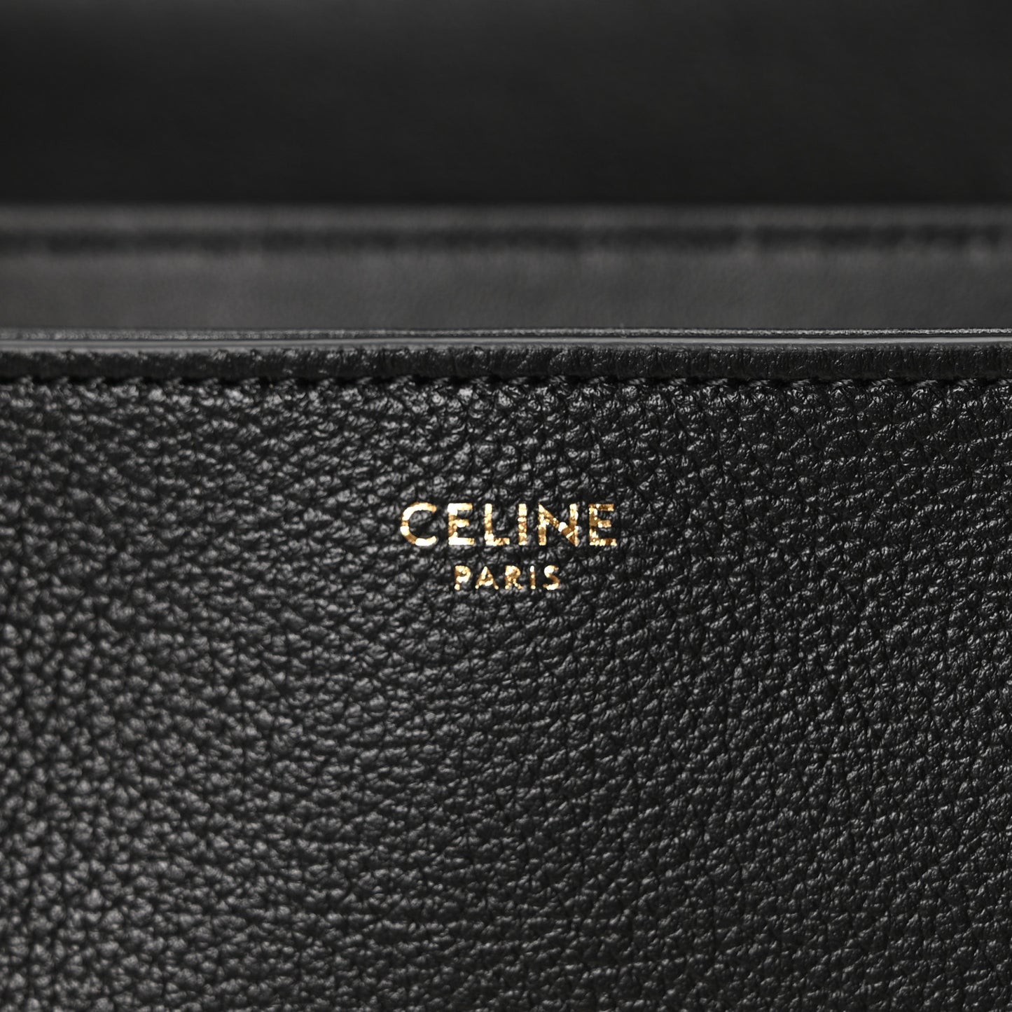 Supple Grained Calfskin Medium Nino Black
